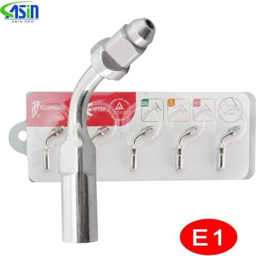 5PCS Dental Endo Tips E1 E2 E3 E4 Ultrasonic Scaler Endo Tips For EMS E1 E2 E3 New Fit EMS/WOODPECKER