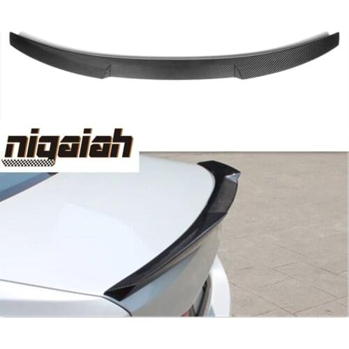 Dry Carbon Fiber For Audi A6 C8 M4 Style 4-Door Spoiler Rear Trunk Wing 2020-1N