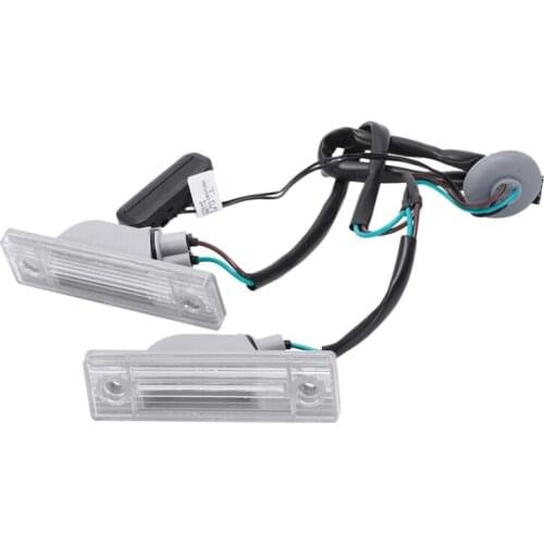 Rear Back License Plate Light With Trunk Switch Button For Cruze Chevrolet Number Plate