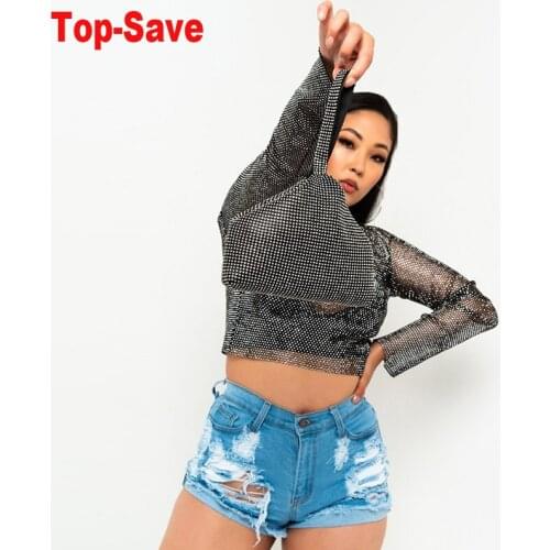 Top-Save Women's Cropped T-shirts