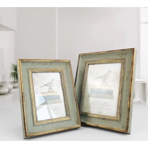 Vintage Photo Frame Home Decor Accessories Wooden Couple Wedding Casamento Desktop Wall Picture Frame for 6/7/8/10inch Photo