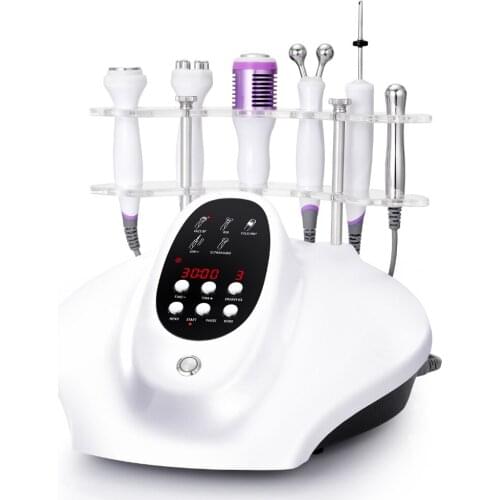 LED Photon Ultrasonic Ultrasound Lifting Skin Care Home Beauty Facial Device