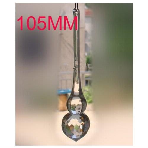 500pcs/lot 105mm Crystal Lighting Accessories Machine Grinding Pendant Crystal Bead Curtain DIY Lighting Accessories