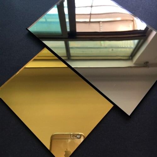 35pcs 300x400x2mm Acrylic Mirror Sheet Wall Miroir Pier Glass Plastic Decorative Lens And Can Proofing Custom Arbitrary Shape