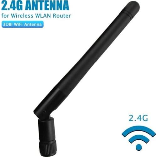 ALLOYSEED 2 3 DBI WiFi Antenna 2.4GHz 2.5 GHz Dual Band Wireless Router 2400-250 MHZ Portable Practical Durable Aerial SMA Male