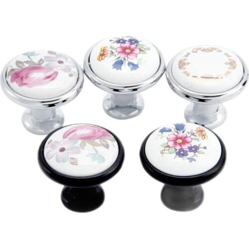 Bowarepro Antique Brass Kitchen Door Knob Furniture Drawer Knob Wardrobe Cupboard Pull Handle Pulls Decorative knobs Furniture 1