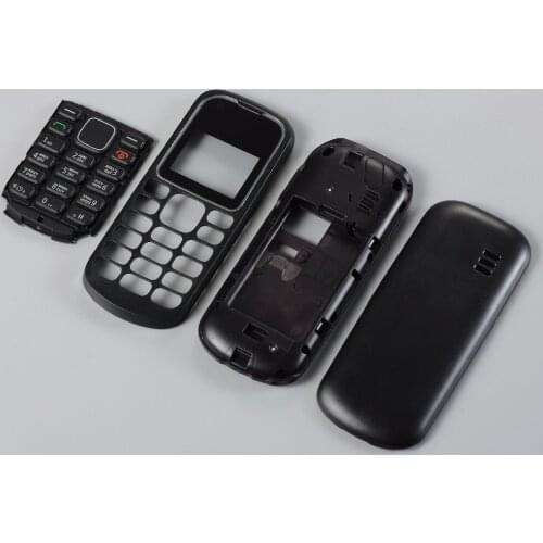 For Nokia 1280 Full Display Housing Middle Frame Back Case English Keypads Russian Keyboards Tools button battery cover