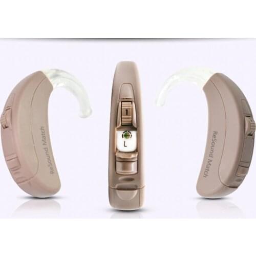 Digital BTE Hearing Aid Ear Aids Resound Match MA1T70-V MA2T70-V MA3T80-V for the Elderly Mini Noise Reduction Hearing Device