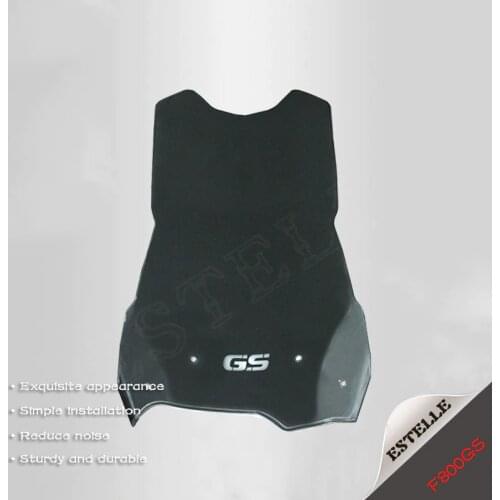 For 2008 - 2018 BMW F800GS F650GS 600GS 800GS F 650 800 GS Motorcycle Double Bubble Windshield Windscreen Screen Smoke Clear
