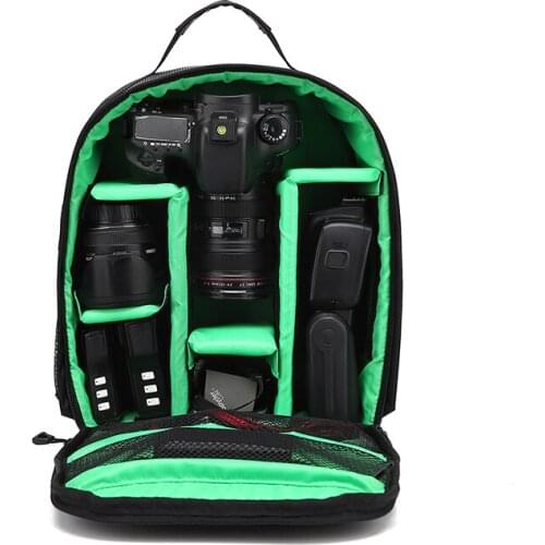 DSLR Camera Bag For Panasonic GH5 GH4 Fujifilm X-T20 X-T10 Olympus E-M10 II III Pentax K-5 SLR Backpack Camera Lens Pouch