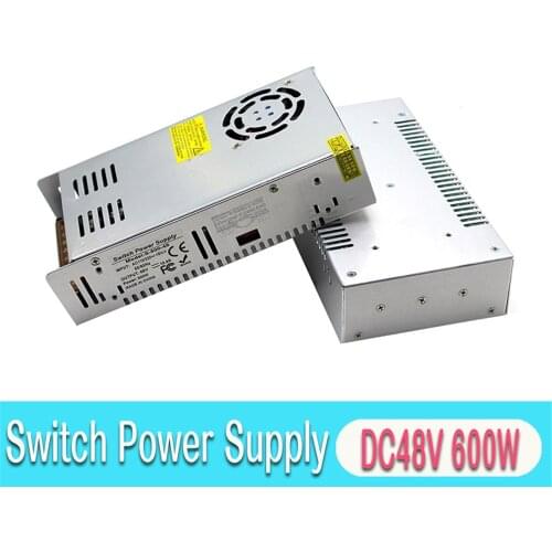 DC Power Supply DC48V 10.4A 500W Driver Transformer AC 220V 110V To 48V SMPS for Light Stepper Motor CNC Machinery