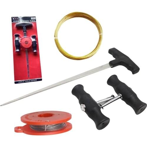 Professional Automotive Tools Car Windshield Removal Tool Kit Automotive Wind Glass Remover Tool Set Universal For Most Vehicles