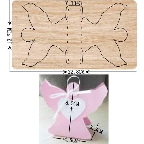 New Candy box wooden dies cutting dies for scrapbooking /Multiple sizes /V-1343