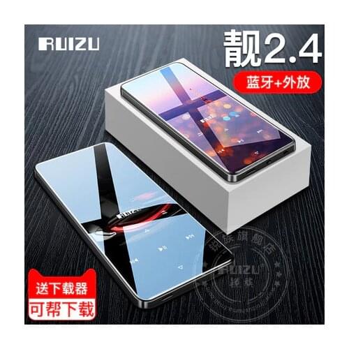 Original RUIZU D10 Sport Bluetooth MP3 Player 8gb with 2.4 In touch Screen FM,Recording,E-Book,Clock,Built-in speakers