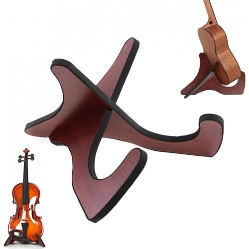 Guitar Stand Portable Ukulele Violin Wooden Foldable Holder Stand Collapsible Vertical Display Stand Rack Accessories