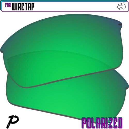 EZReplace Polarized Replacement Lenses for - Oakley WireTap Sunglasses - Green P