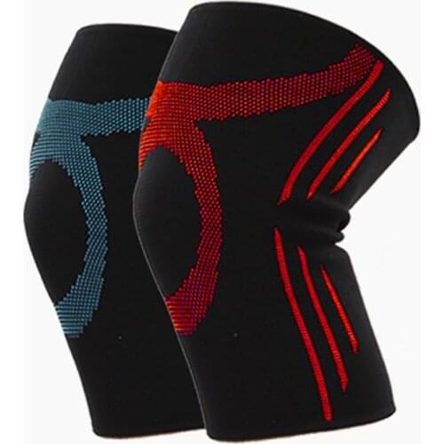 1Pcs Sport Kneelet Brace Breathable High Elastic Fitness Protection Running Basketball Fotball Knee Spport Pads