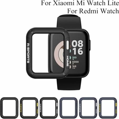 Protective Case Cover For Xiaomi Mi Watch Lite Smart Watch Replacement Protection Cases Bumper For Redmi Watch Accessories