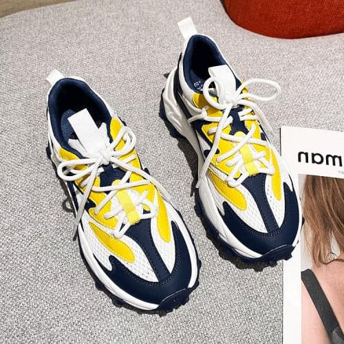 Women Sneakers 2021 Women Chunky Sneakers Designers Fashion Brand Casual Shoes Woman Tennis Female Summer Vulcanized Shoes