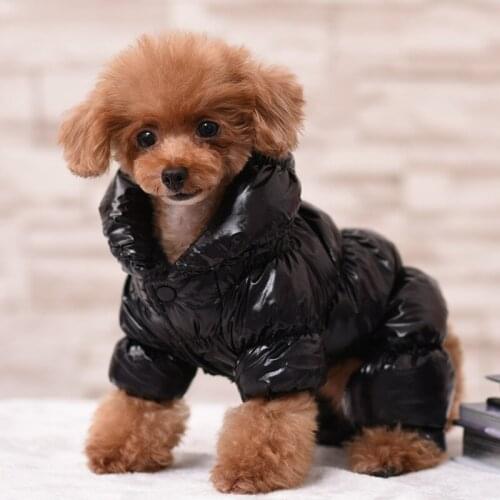 Winter Waterproof Pet Dog Clothes Coat For Small Dog Puppy Jacket Warm Clothing Soft Cozy Pet Products Outfit 3 Colors