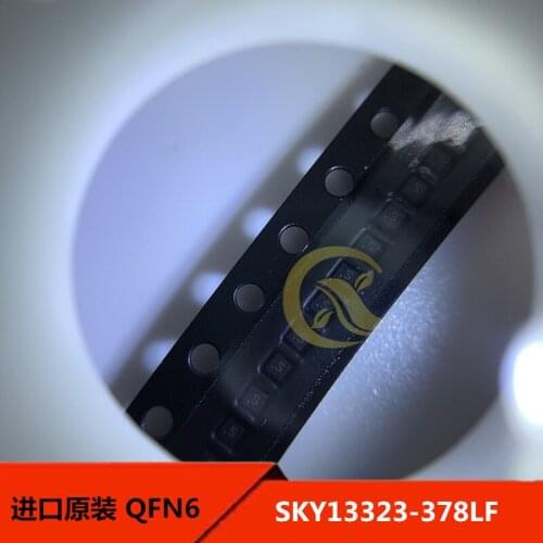 10PCS SKY13323-378 QFN6 silk-screen S rf SPDT switch chip original products