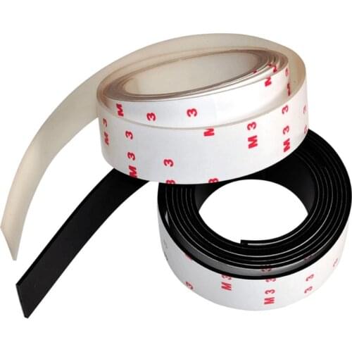 2cm*1meter Anti Slip Silicone Rubber Plastic Bumper Damper Shock Absorber Self Adhesive Silicone Feet Pads for Furniture