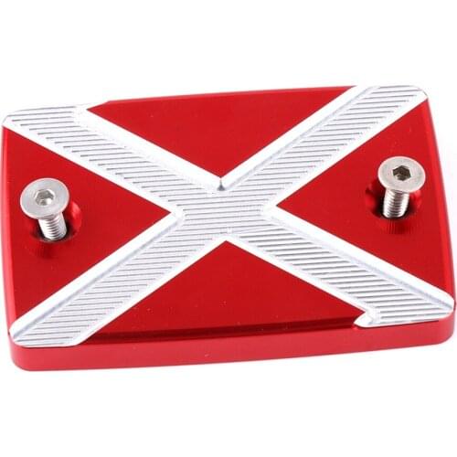 SEP Motorcycle CNC Aluminum Brake Fluid Fuel Reservoir Tank Cap Cover For Yamaha MT-07 MT 07 MT-09 XJR 1300 FZ1 FZ8 XJ6 FZ6 FJR