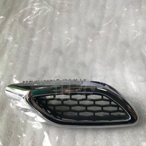 Car Leaf panel vent Mas era til eva nte Leaf panel grid wind net Front bumper ventilation net Fog lamp frame grill Shark gill