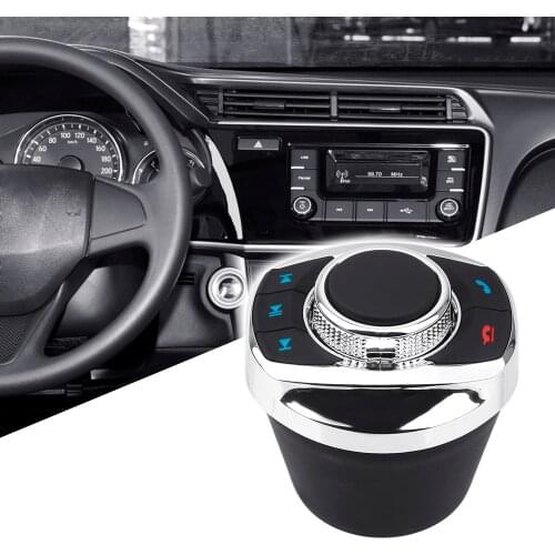 Car Wireless Control Steering Wheel Button Cup Shape Universal 8 Keys LED Light For Car Android Navigation Player