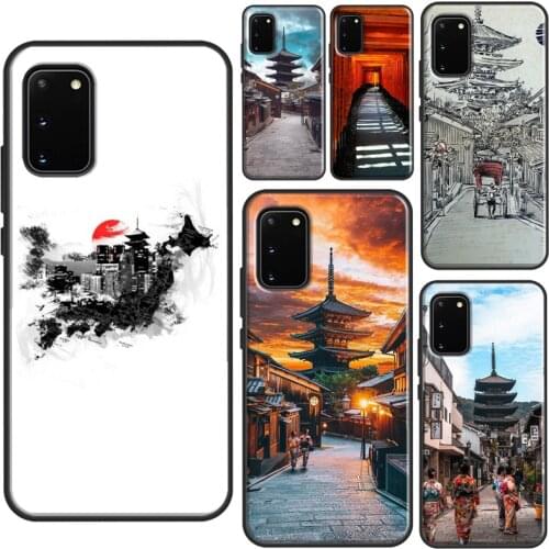 Kyoto Japan Old Capital Case For Samsung Galaxy S21 Ultra Note 20 Note 9 10 S8 S9 S10 Plus S20 FE Phone Cover