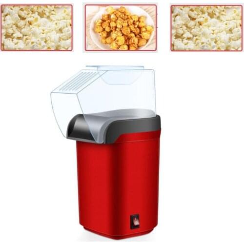Easy Carry Electric Hot Air Popcorn Maker Retro Machine Cinema Home Gastronomic Y98B