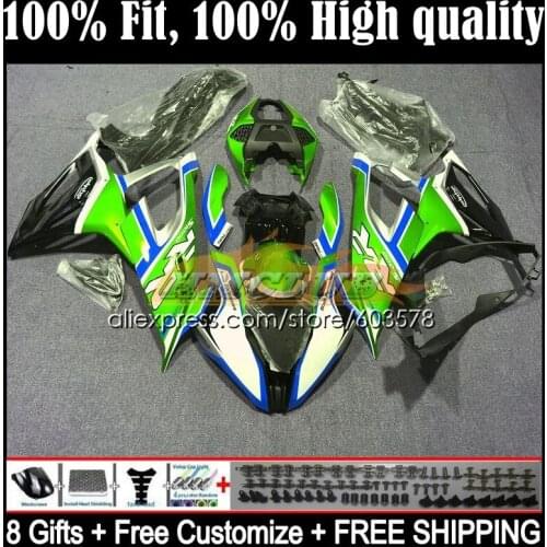 Injection Kit For BMW S-1000 S1000-RR S1000 RR 46CL.118 S1000RR 19 20 21 S 1000 RR 1000RR 2019 2020 2021 OEM Fairing Gloss Green
