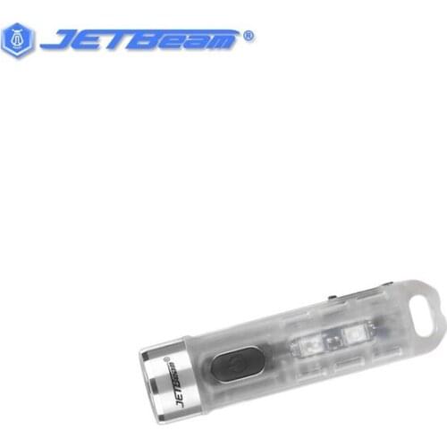 Jetbeam MINI ONE SE Five Colors Multi-purpose EDC Light Type-C USB Portable Ultraviolet Key-chain Torch MINI flashlight
