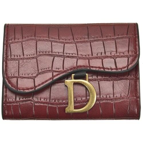 European and American Wallet for Women Simple Fashion Folding Card Holder Girls Mini Wallet Lady Female Coin Purse Clutch Bag