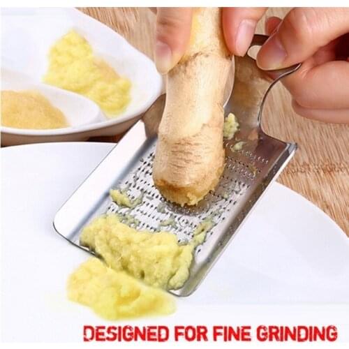 New Convenient practical Kitchen Stainless Steel Grinding Ginger Garlic Mill Mud Maker Cooking tools Kitchen Accessories