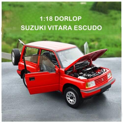 1:18 DORLOP Suzuki Vitara Escudo Alloy Metal Car Model Classic Car Suit Miniature Decoration collection gift Toys for children
