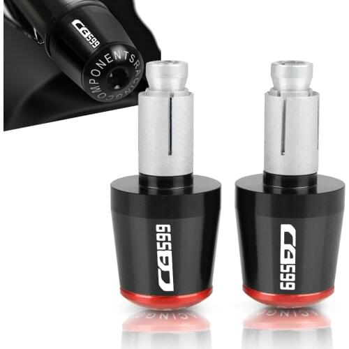 Motorcycle 7/8" 22MM Handlebar Hand Grips Handle Bar End Cap For HONDA CB599 CB 599 HORNET 1998-2006 1999 2000 2001 2002 2003