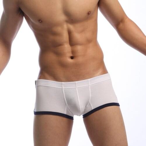 Free shipping!brand SEOBEAN Fashion embroidered golden cicada hot style sexy underwear Mens gay boxers wholesale underpants men