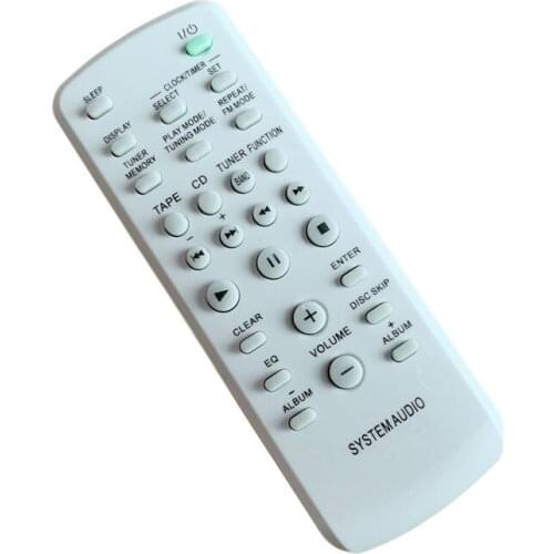 New System Audio Remote Control For Sony FST-ZX8 MHC-RG551S MHC-RG444S CMT-HPX7W MHC-RG555 MHC-RG441