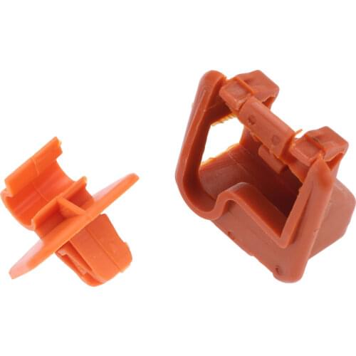 Plastic Car Roomster Hood Bonnet Rod Stay Bracket Buckle Clip Fastener 1U0823570A For Skoda Fabia Octavia MK2 2004 - 2012 2013