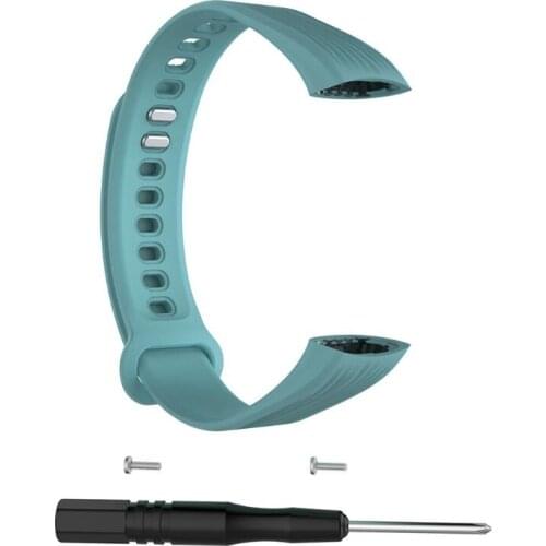 2021 New Sports Silicone Bracelet Strap Wristband for huawei Honor 3 Smart Watch Band