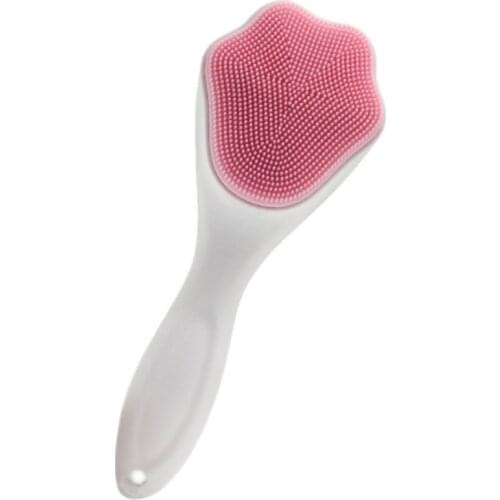 Manual Silicone Facial Cleansing Brush Face Wash Brushes Scrubbers for Deep Pore Exfoliation Wash Makeup Massage