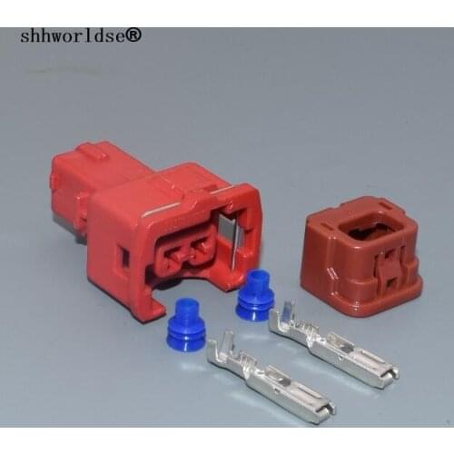 Shhworldsea 10sets 2 Pin conector automotriz enchufe electrico car waterproof connector auto plug Auto para for Nissan