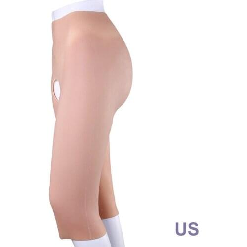 Silicone Cropped Hips Ass Enhancer Open Crotch Transgender Shape Wear