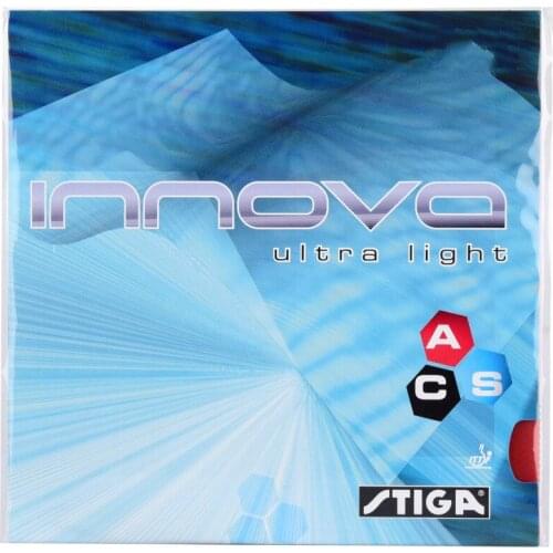 Super Light Stiga Innova Ultra Light Table Tennis Rubber Pingpong With High Elastic Sponge Pimples In(only 45g)