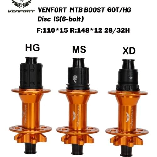 VENFORT M350 DT swiss estrella trinquete buje60T MTB BOOST 148mm/28/32H 6-perno para HG SRAM XD Micro Spline 12 Velocidad centro