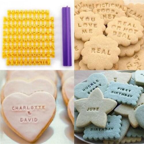 Biscuit Cutter Number Alphabet Fondant Cookie Mould Cake Cutters Decor Baking Molds Tools GQ GQ