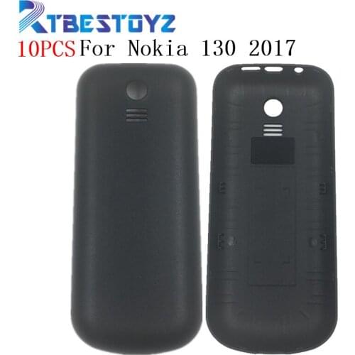 10PCS/Lot Battery Door Back Cover For Nokia 130 2017 TA-1017 Housing 130 2017 TA-1017 Battery Door Back Cover Housing