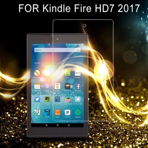 Tempered glass screen protector for Amazon Fire 7 2015 2017 2019 screen film guard protection