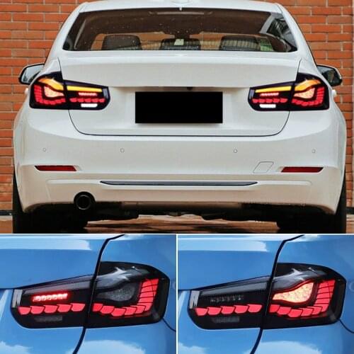 1 Pair Car LED Tail Light Taillight For BMW F30 F35 F80 316i 318i 320i 325i 330i 2013-2019 Rear Fog Lamp Brake Reverse Dynamic